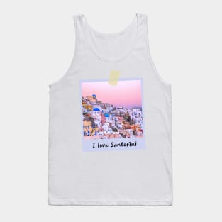 I LOVE SANTORINI Tank Top